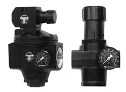 Compressed Air Regulator: 1-1/2" NPT, 300 Max psi, Heavy-Duty