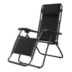 Folding Chairs; Pad Type: Texteline, Arms, Flat; Material: Texteline, Steel; Width (Inch): 27; Depth (Inch): 35.8258 in; Seat Color: Black; Overall Height: 44.0945 in