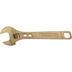 Adjustable Wrench: 24" OAL, 2-23/64" Jaw Capacity