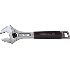 Adjustable Wrench: 10" OAL, 1-3/16" Jaw Capacity