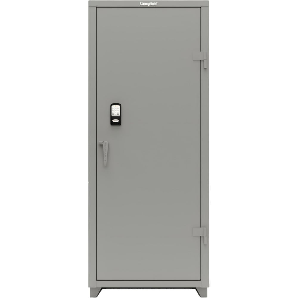 Steel Extra Heavy Duty Storage Cabinet: 30" Wide, 24" Deep, 75" High