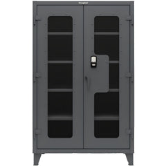 Steel Visible Cabinet: 48" Wide, 24" Deep, 78" High