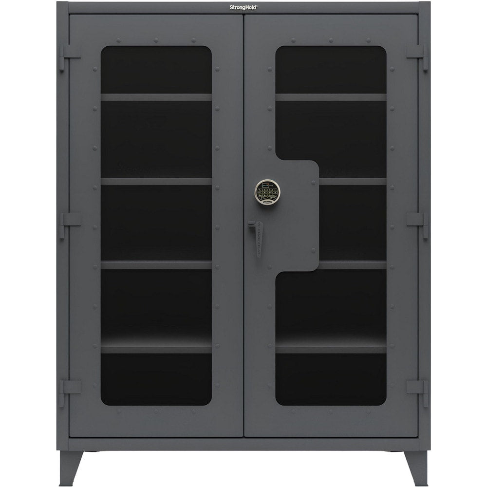 Steel Visible Cabinet: 60" Wide, 24" Deep, 78" High