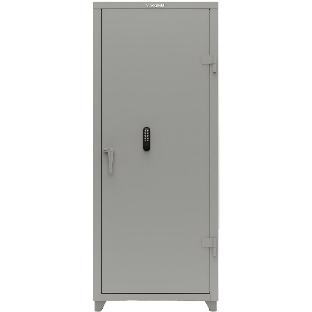 Steel Extra Heavy Duty Storage Cabinet: 30" Wide, 24" Deep, 75" High