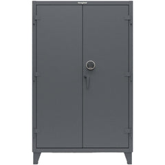 Steel Bin Cabinet: 48" Wide, 24" Deep, 78" High