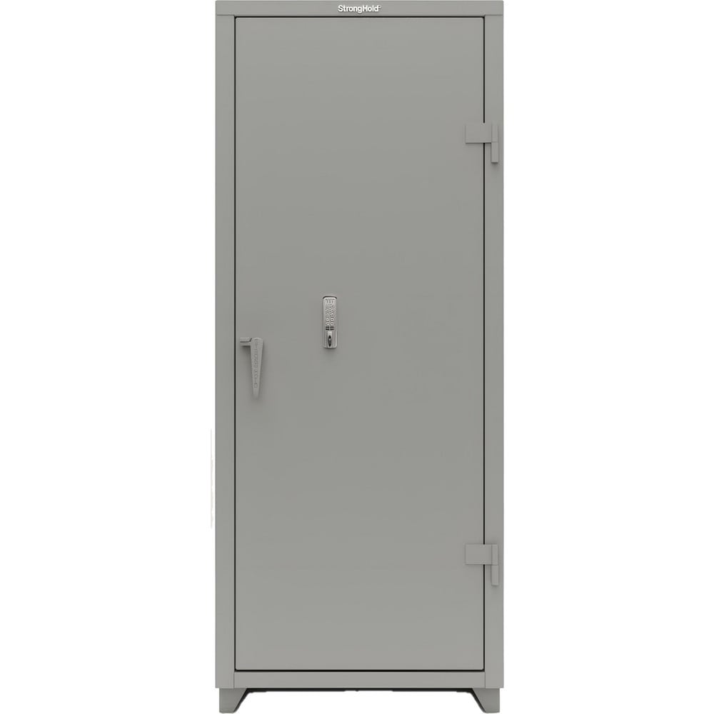 Steel Extra Heavy Duty Storage Cabinet: 30" Wide, 24" Deep, 75" High