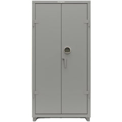 Steel Extra Heavy Duty Storage Cabinet: 36" Wide, 24" Deep, 78" High