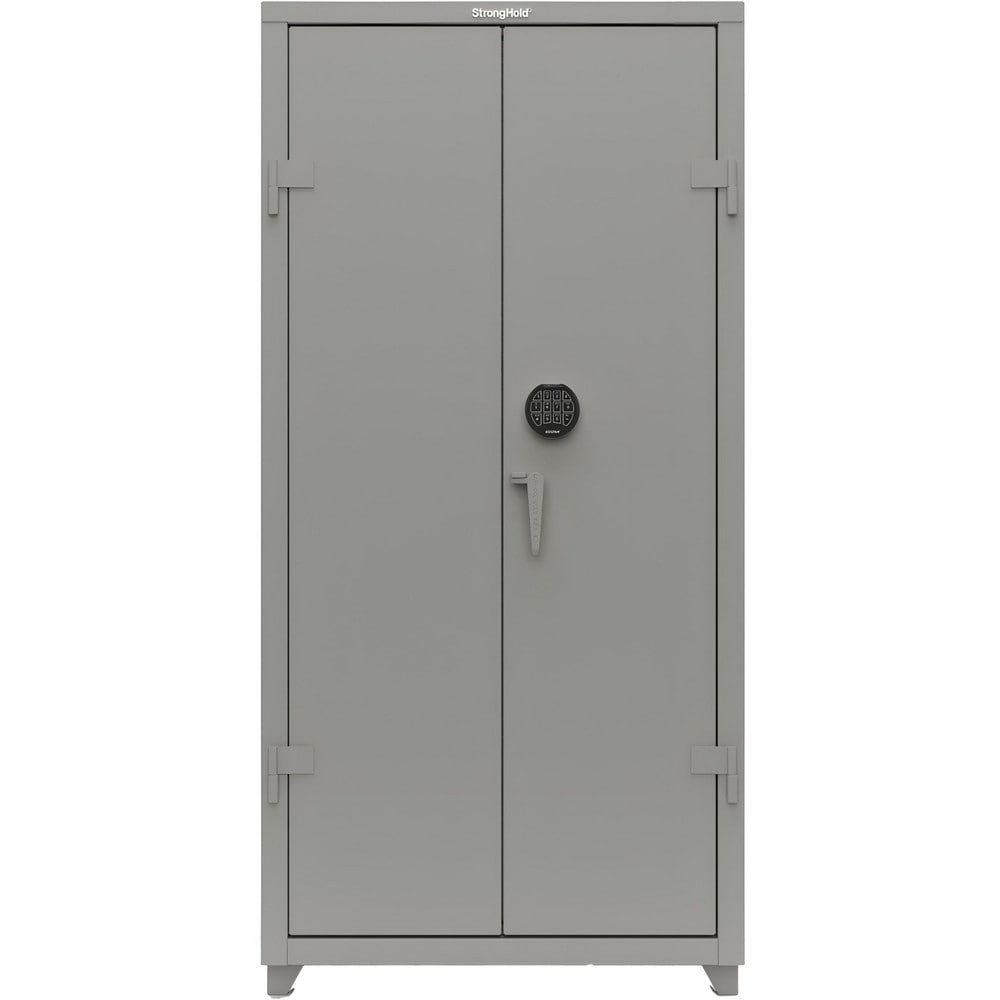 Steel Extra Heavy Duty Storage Cabinet: 36" Wide, 24" Deep, 78" High