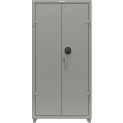 Steel Extra Heavy Duty Storage Cabinet: 36" Wide, 24" Deep, 78" High