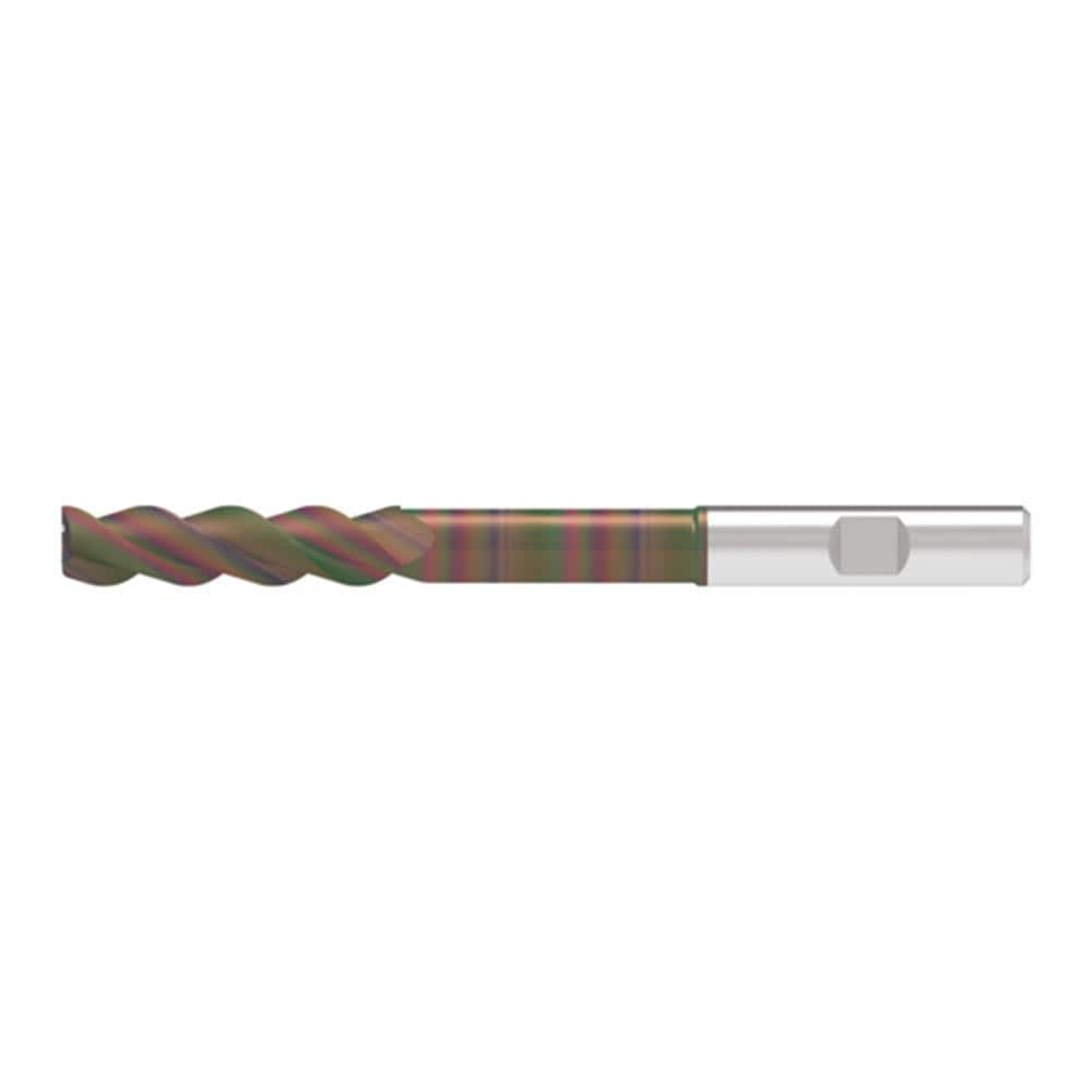 Corner Radius End Mill: 12.00 mm Dia, 49.00 mm LOC, 1.50 mm Radius, 3 Flute, Solid Carbide