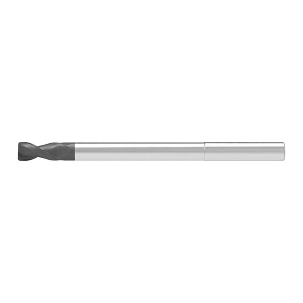 Corner Radius End Mill: 12.00 mm Dia, 25.00 mm LOC, 1.50 mm Radius, 2 Flute, Solid Carbide