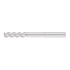 Corner Radius End Mill: 12.00 mm Dia, 49.00 mm LOC, 4.00 mm Radius, 3 Flute, Solid Carbide