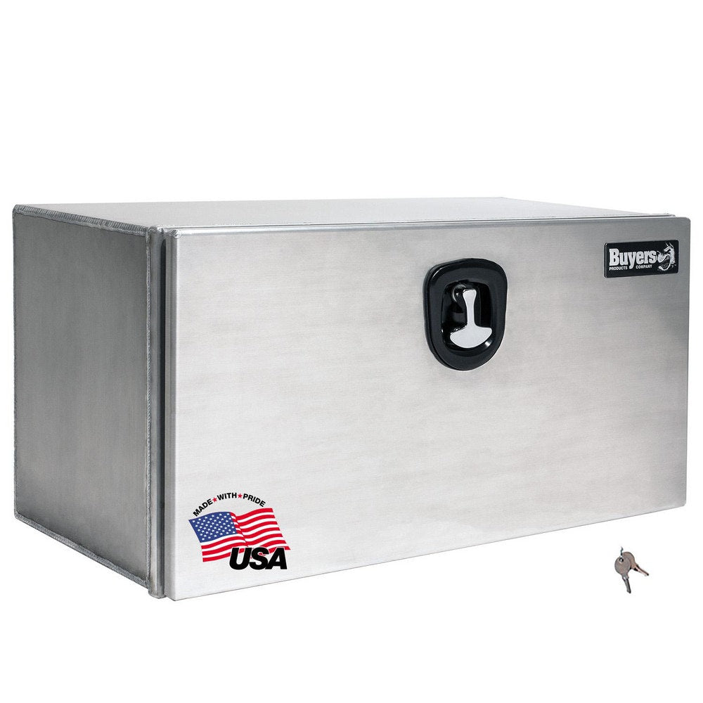 Truck Tool Storage Units; Type: Underbody Box; For Use With: Tool Storage; Storage Capacity (Cu. Ft.): 5.62; Color: Silver; Material: Aluminum