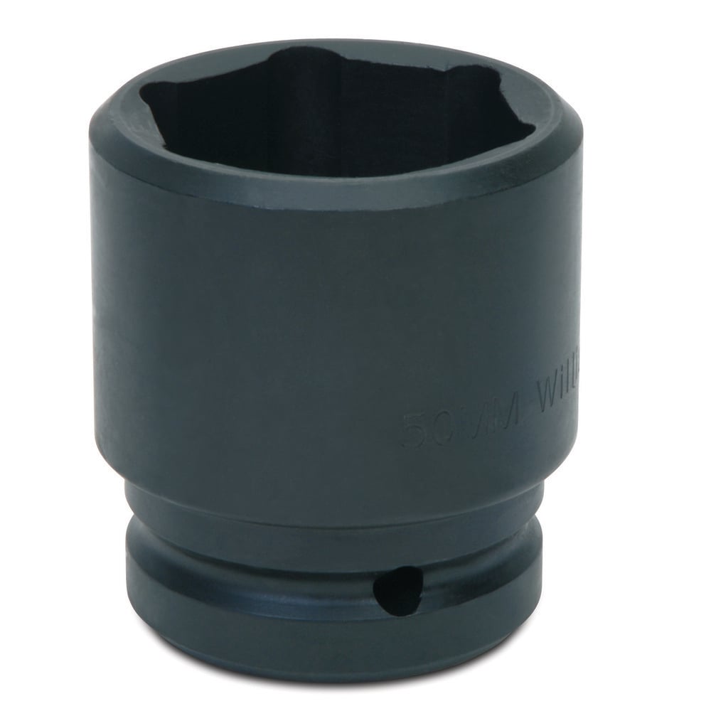 Impact Socket: 1" Drive, 32 mm Socket, Hex Drive