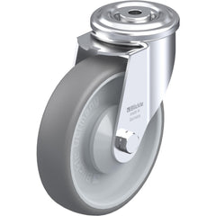 Standard Casters; Mount: Hollow Kingpin; Caster Type: Swivel; Bearing Type: Precision Ball; Style: Double Ball; Wheel Diameter (Inch): 6; Wheel Width (Inch): 2