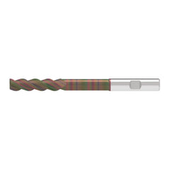 Corner Chamfer End Mill: 16.50 mm Dia, 74.00 mm LOC, 3 Flute, 0.20 mm Chamfer Width, Solid Carbide