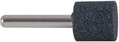 Mounted Point: 3/4" Thick, 1/4" Shank Dia, W204, 60 Grit, Medium