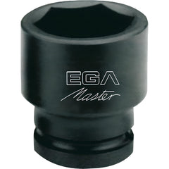 Impact Socket: 1-1/2" Drive, 2-7/8" Socket, Hex Drive