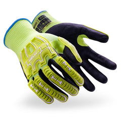 Cut, Puncture & Abrasion-Resistant Gloves: Helix Helix 3062IMP, Size X-Large, ANSI Cut A9, ANSI Puncture 4, Nitrile, HPPE Blend