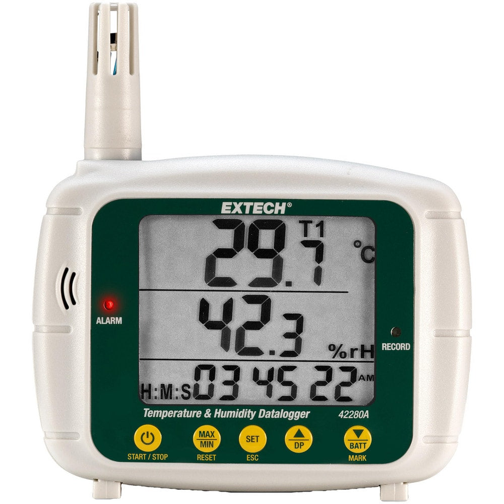 Temperature Recorders; Recording Time: 30 Seconds to 2 Hours; Minimum Temperature (C): 32; Humidity Range: 100; Maximum Temperature (C): 122 F; Minimum Temperature (F): 32; Battery Chemistry: Alkaline; Number Of Batteries: 4; Compatible Chart Diameter: 0;