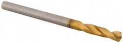 Screw Machine Length Drill Bit: 3.25 mm Dia, 130 deg Point, Cobalt