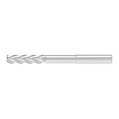 Corner Radius End Mill: 10.00 mm Dia, 41.00 mm LOC, 3.00 mm Radius, 3 Flute, Solid Carbide