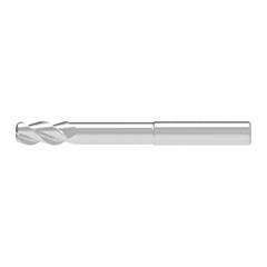 Corner Radius End Mill: 6.00 mm Dia, 16.00 mm LOC, 1.50 mm Radius, 3 Flute, Solid Carbide