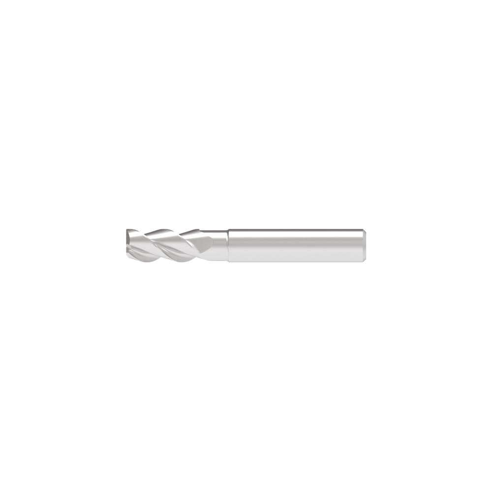 Corner Chamfer End Mill: 11.50 mm Dia, 25.00 mm LOC, 3 Flute, 0.20 mm Chamfer Width, Solid Carbide