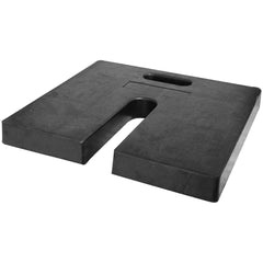 Temporary Structure Parts & Accessories; Product Type: Rubber Weight Plates; Material: Rubber; For Use With: Canopy; Color: Black