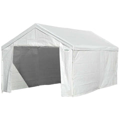 Temporary Structure Parts & Accessories; Product Type: Canopy Kit; Material: Polyethylene; For Use With: Protecting Vehicles from the Elements; Color: White