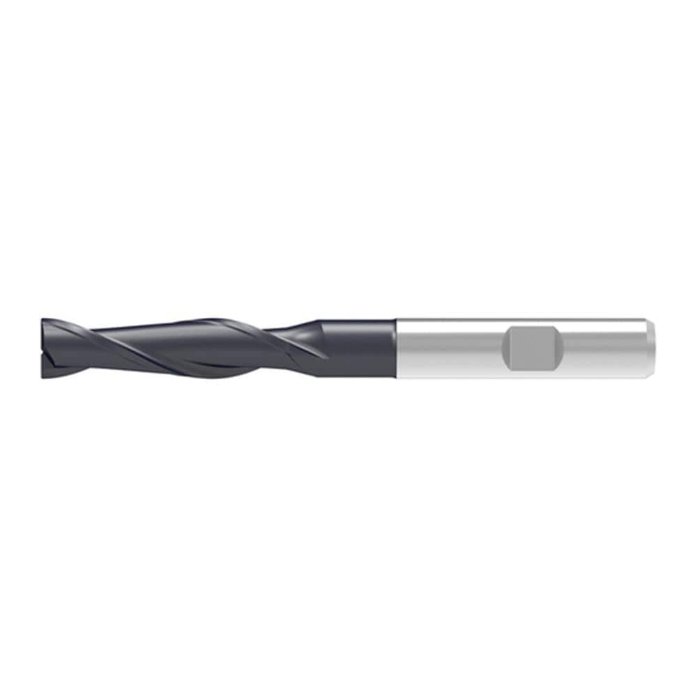 Corner Chamfer End Mill: 20.00 mm Dia, 65.00 mm LOC, 2 Flute, 0.30 mm Chamfer Width, Solid Carbide