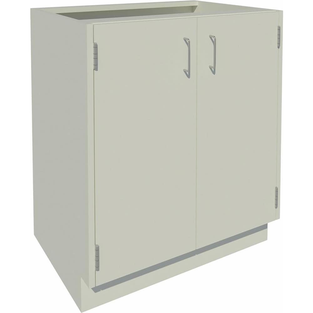 Cabinet Components & Accessories; Accessory Type: Base Cabinet; For Use With: Standing Height Cabinets; Overall Depth: 22 in; Overall Height: 35.1 in; Material: Steel; Color: Pearl; Overall Width: 30