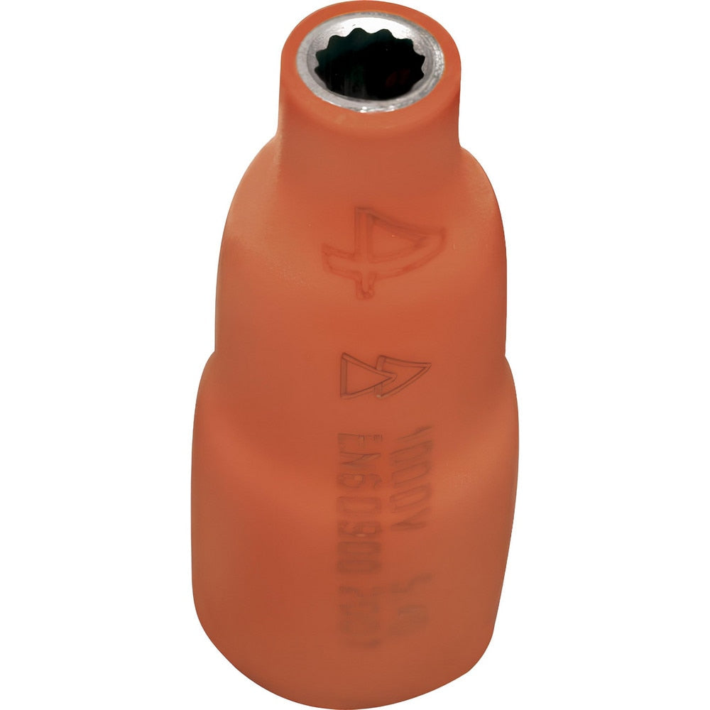 Standard  Hand Socket: 1/4" Drive, 12.00 mm Socket, 12-Point