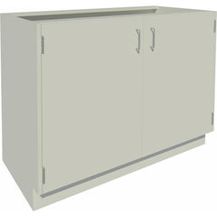 Cabinet Components & Accessories; Accessory Type: Base Cabinet; For Use With: Standing Height Cabinets; Overall Depth: 22 in; Overall Height: 35.1 in; Material: Steel; Color: Pearl; Overall Width: 48