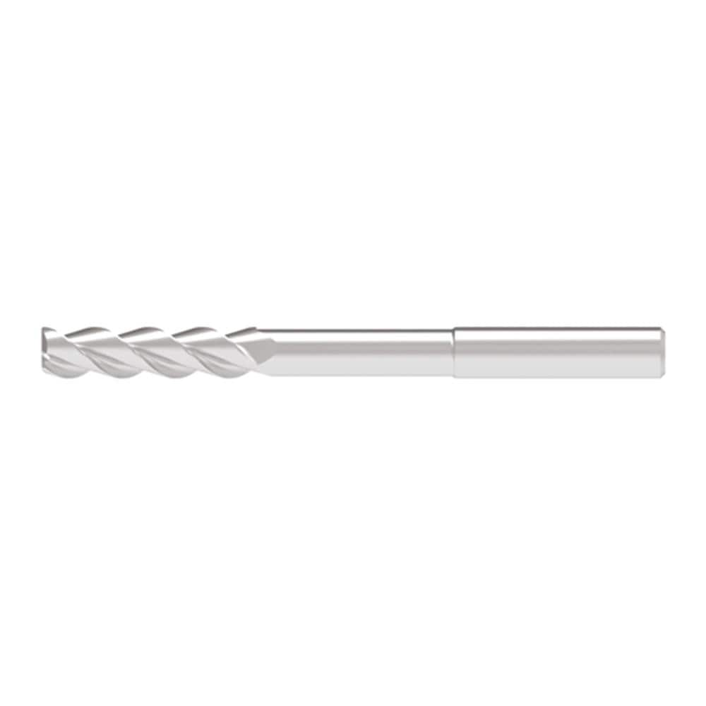 Corner Chamfer End Mill: 8.50 mm Dia, 41.00 mm LOC, 3 Flute, 0.20 mm Chamfer Width, Solid Carbide