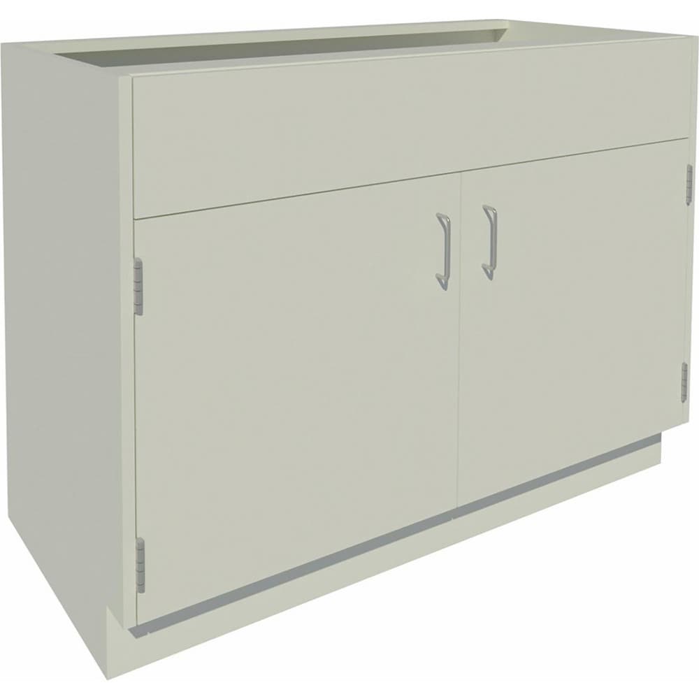 Cabinet Components & Accessories; Accessory Type: Base Cabinet; For Use With: Standing Height Cabinets; Overall Depth: 22 in; Overall Height: 35.1 in; Material: Steel; Color: Pearl; Overall Width: 48