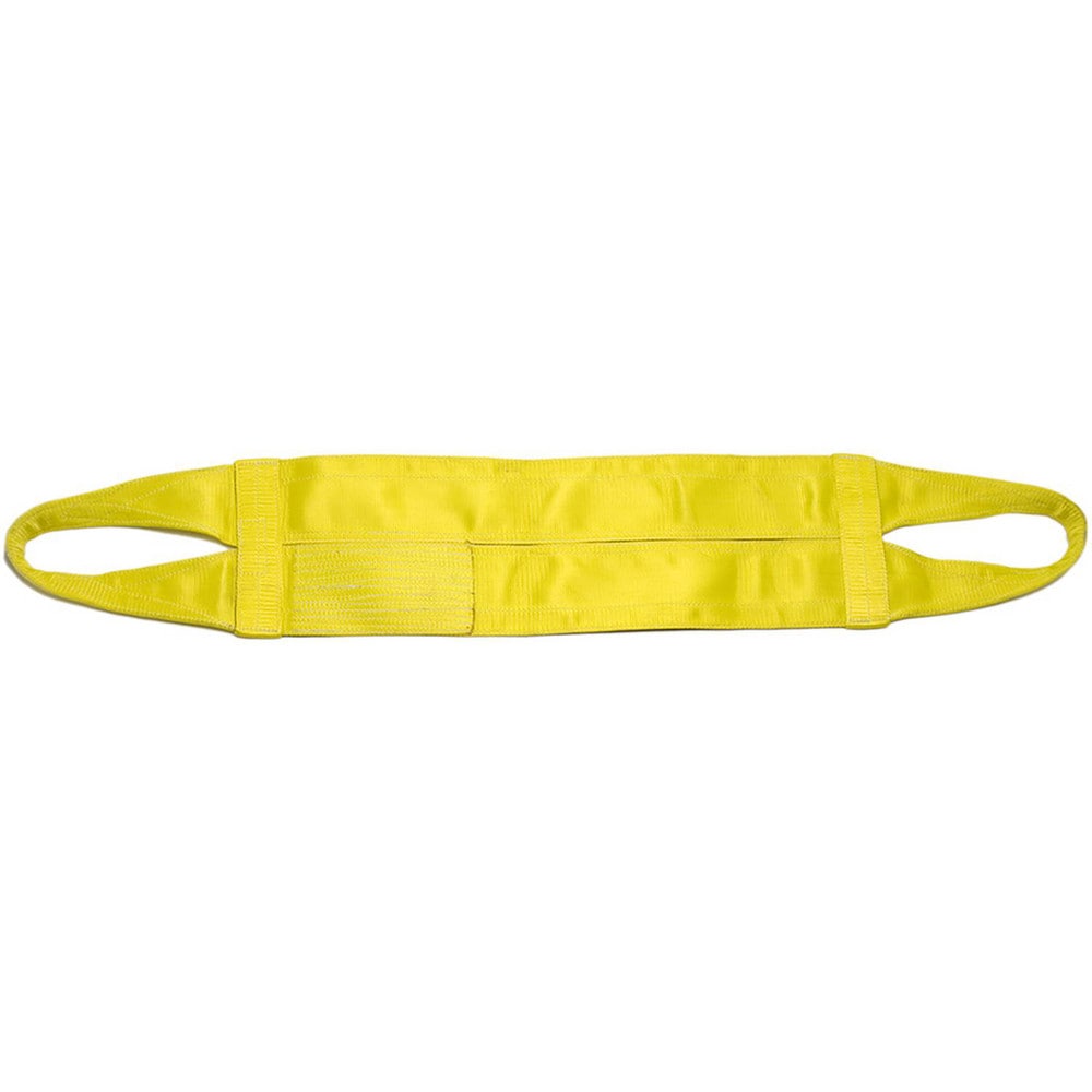 Continuous Eye Cargo Basket, Type 8 Web Sling: 16' Long, 6" Wide, Polyester