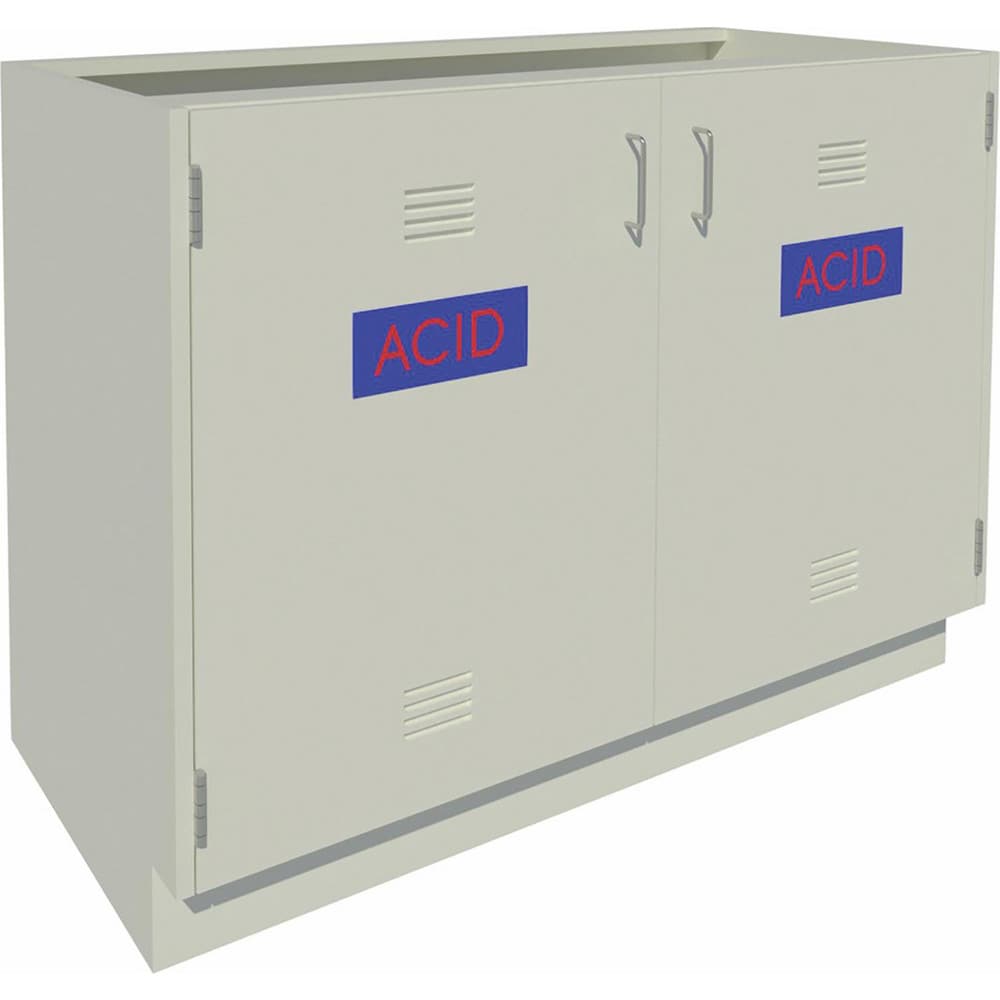 Cabinet Components & Accessories; Accessory Type: Base Cabinet; For Use With: Standing Height Cabinets; Overall Depth: 22 in; Overall Height: 35.1 in; Material: Steel; Color: Pearl; Overall Width: 48