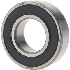 Deep Groove Ball Bearing: 52 mm OD, 0.5906" Wide, Double Seal