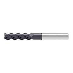 Corner Chamfer End Mill: 16.00 mm Dia, 65.00 mm LOC, 3 Flute, 0.20 mm Chamfer Width, Solid Carbide