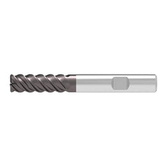 Corner Radius End Mill: 20.00 mm Dia, 60.00 mm LOC, 2.00 mm Radius, 4 Flute, Solid Carbide