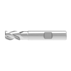 Corner Chamfer End Mill: 14.00 mm Dia, 18.00 mm LOC, 3 Flute, 0.20 mm Chamfer Width, Solid Carbide