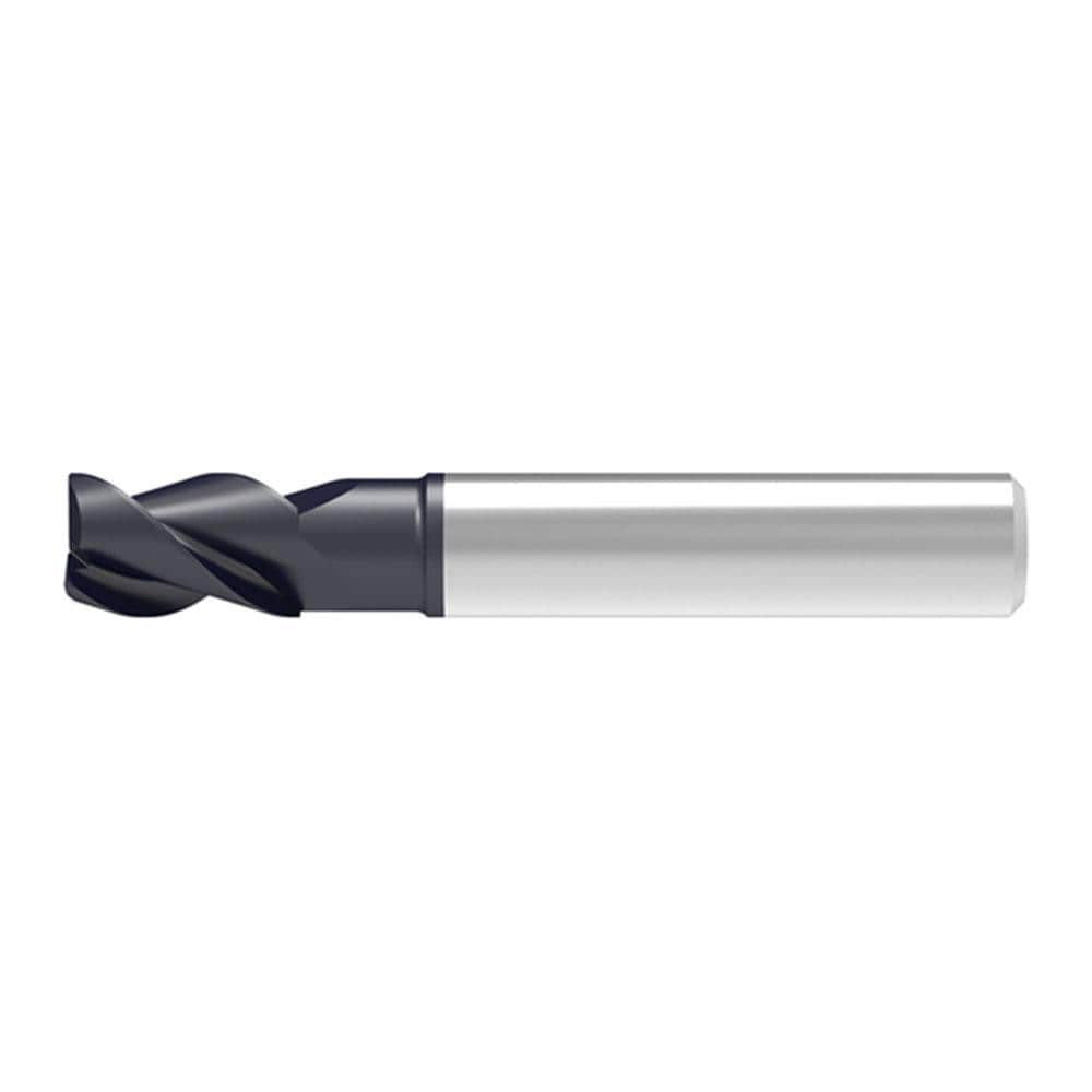 Corner Chamfer End Mill: 16.00 mm Dia, 20.00 mm LOC, 3 Flute, 0.20 mm Chamfer Width, Solid Carbide