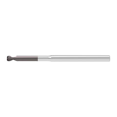 Corner Radius End Mill: 6.00 mm Dia, 6.00 mm LOC, 0.60 mm Radius, 2 Flute, Solid Carbide