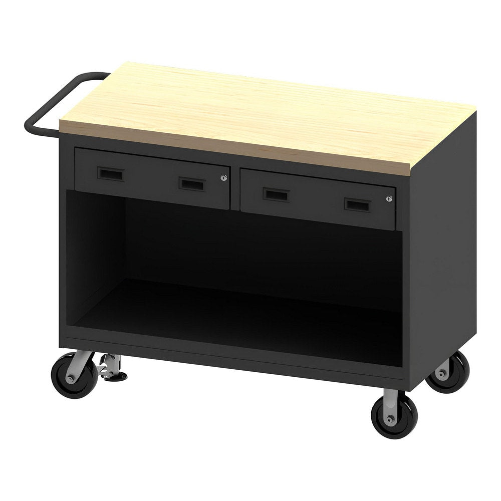 Mobile Work Centers; Center Type: Mobile Bench Cabinet; Depth (Inch): 14-11/16; Height (Inch): 5-7/8; Number Of Bins: 0; Color: Gray; Overall Depth: 14.6875 in; Overall Height: 5.875 in