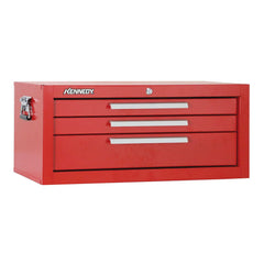 3 Drawer Red Drawer Chest Base