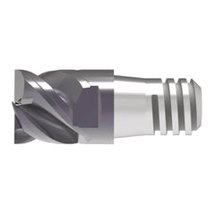 Corner Radius & Corner Chamfer End Mill Heads; Mill Diameter (mm): 19.70; Length of Cut (mm): 15.0000; Number Of Flutes: 4