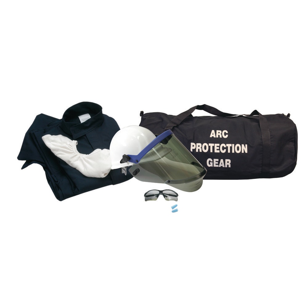 Arc Flash Clothing Kit: Size 2X-Large, Cotton, Jacket, Pants & Hoods