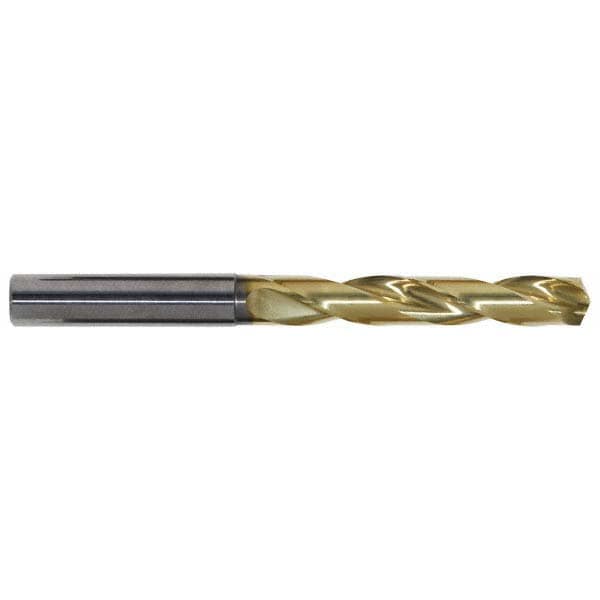 Jobber Drill: 0.2913" Dia, 140 deg Point, Solid Carbide