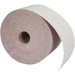 Adhesive Back Sanding Sheet: Aluminum Oxide, 180 Grit, 2-3/4" Wide, 45 yd Long